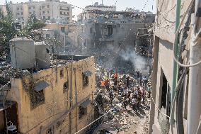 30 Killed In Israeli Strike Near Hospital - Beirut