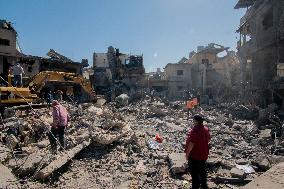 30 Killed In Israeli Strike Near Hospital - Beirut