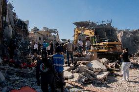 30 Killed In Israeli Strike Near Hospital - Beirut