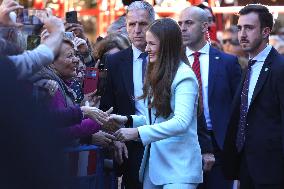 Oviedo Names Princess Leonor As Honorary Mayoress