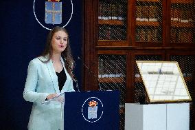 Oviedo Names Princess Leonor As Honorary Mayoress