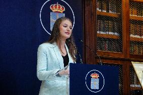 Oviedo Names Princess Leonor As Honorary Mayoress