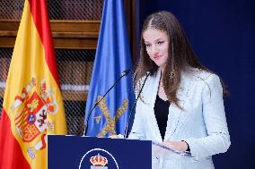 Oviedo Names Princess Leonor As Honorary Mayoress