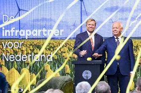 King Willem-Alexander At New Asphalt Plant Opening - Nijkerk