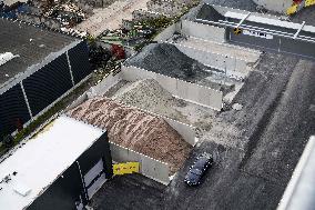 King Willem-Alexander At New Asphalt Plant Opening - Nijkerk