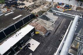 King Willem-Alexander At New Asphalt Plant Opening - Nijkerk