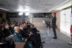 Press conference after the international aid conference in support of Lebanon - Paris