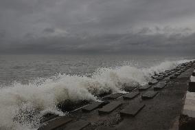 Cyclone Dana Effects In West Bengal, India