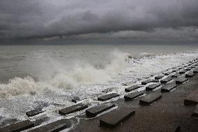 Cyclone Dana Effects In West Bengal, India