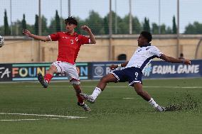 England v Malta - Under-17 Championship UEFA Qualifying 2025