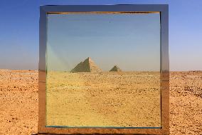 International Art Exhibition At Giza Pyramids - Egypt