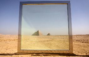 International Art Exhibition At Giza Pyramids - Egypt