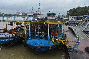 Cyclone Dana Starts Landfall In India.