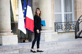 Council Of Ministers Of The French Government At The Elysée Palace, In Paris