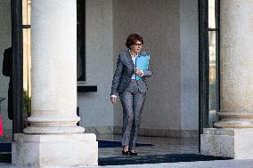 Council Of Ministers Of The French Government At The Elysée Palace, In Paris