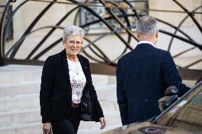 Council Of Ministers Of The French Government At The Elysée Palace, In Paris