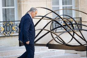 Council Of Ministers Of The French Government At The Elysée Palace, In Paris