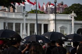 The First Aksi Kamisan (Thursdays Protest) In Prabowo's Era