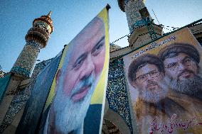 Commemorating Killed Hamas Leader, Sinwar In Tehran