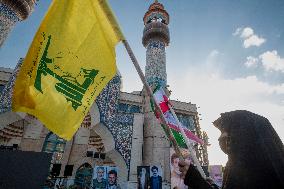 Commemorating Killed Hamas Leader, Sinwar In Tehran