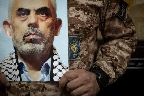 Commemorating Killed Hamas Leader, Sinwar In Tehran