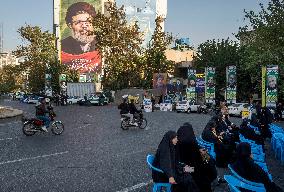 Commemorating Killed Hamas Leader, Sinwar In Tehran