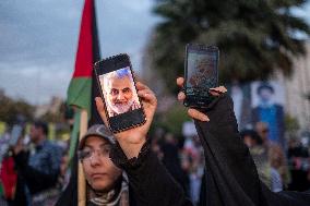 Commemorating Killed Hamas Leader, Sinwar In Tehran