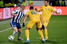 Conference League football match HJK vs Dinamo Minsk