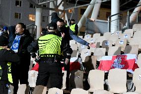 Conference League football match HJK vs Dinamo Minsk