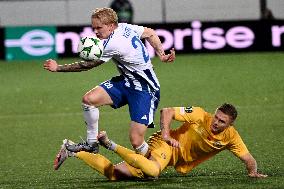 Conference League football match HJK vs Dinamo Minsk