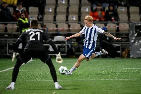 Conference League football match HJK vs Dinamo Minsk