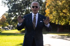 President Biden Departs the White House En Route to Phoenix, Arizona