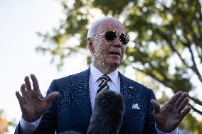 President Biden Departs the White House En Route to Phoenix, Arizona