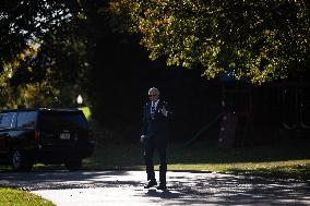 President Biden Departs the White House En Route to Phoenix, Arizona