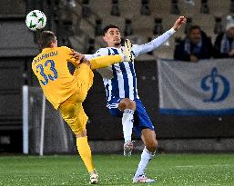 Conference League football match HJK vs Dinamo Minsk