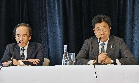 Japan finance chiefs after G20 meeting