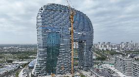 Elephant Hotel Under Construction in Huzhou