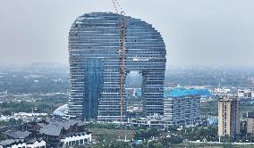 Elephant Hotel Under Construction in Huzhou