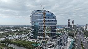 Elephant Hotel Under Construction in Huzhou