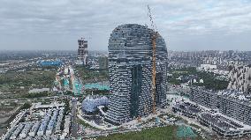 Elephant Hotel Under Construction in Huzhou