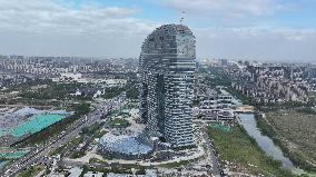 Elephant Hotel Under Construction in Huzhou