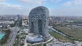 Elephant Hotel Under Construction in Huzhou