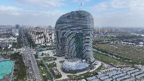 Elephant Hotel Under Construction in Huzhou