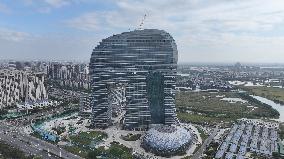 Elephant Hotel Under Construction in Huzhou