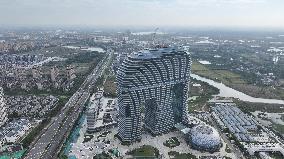 Elephant Hotel Under Construction in Huzhou