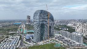 Elephant Hotel Under Construction in Huzhou