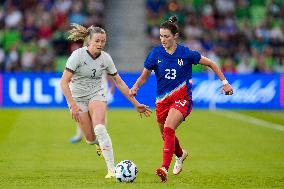 CALCIO - Amichevole - USA Women vs Iceland Women