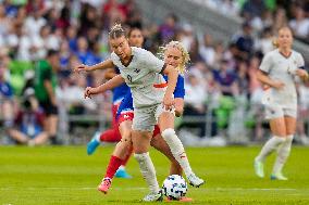 CALCIO - Amichevole - USA Women vs Iceland Women