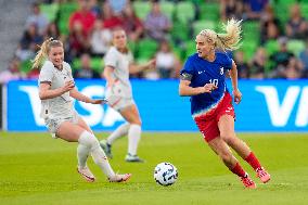 CALCIO - Amichevole - USA Women vs Iceland Women