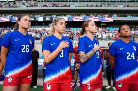 CALCIO - Amichevole - USA Women vs Iceland Women